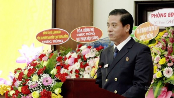 Bị can Phạm Việt Cường, Phó chánh án TAND cấp cao tại TP Đà Nẵng (ảnh Cổng thông tin điện tử TAND Tối cao).