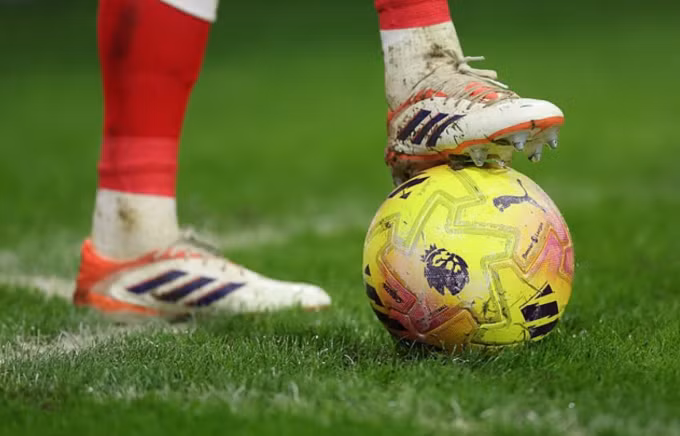 Trái bóng Orbita Ultimate PL của Puma được sử dụng tại Ngoại hạng Anh mùa này. Ảnh: Premier League