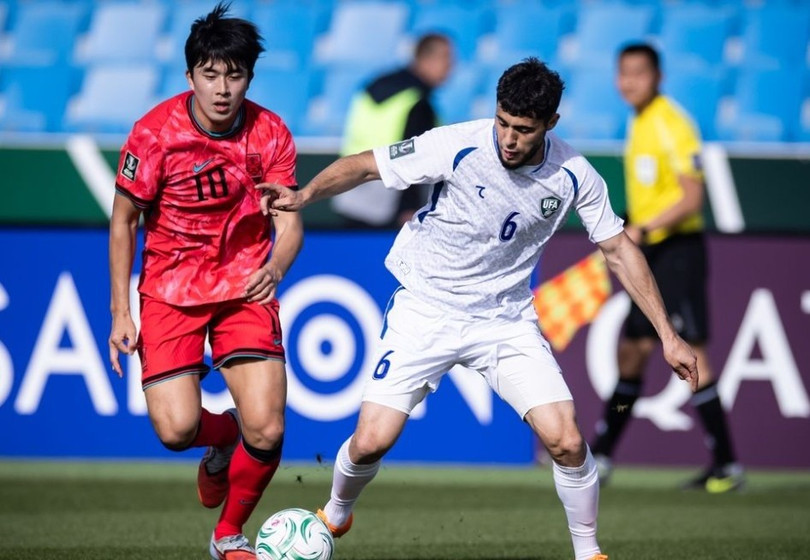 U23 Uzbekistan có nhiều cơ hội vào bán kết. Ảnh: AFC