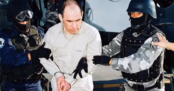 Trùm ma túy Osiel Cardenas bị bắt năm 2003 và bị tuyên án 25 năm tù vào năm 2010. Ảnh Reuters.