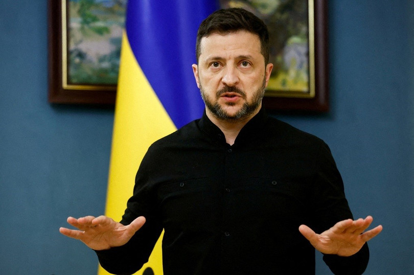 Tổng thống Ukraine Volodymyr Zelensky (Ảnh: Reuters). 1.jpg