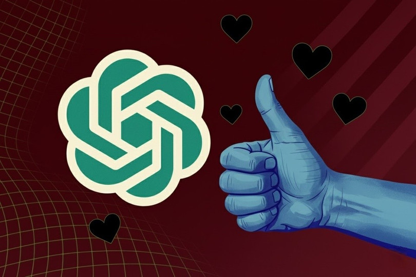 Các chatbot AI đang gián tiếp cổ súy hành vi tiêu cực thông qua cơ chế phản hồi luôn ưu tiên sự đồng thuận với người dùng. Ảnh: The Decoder.