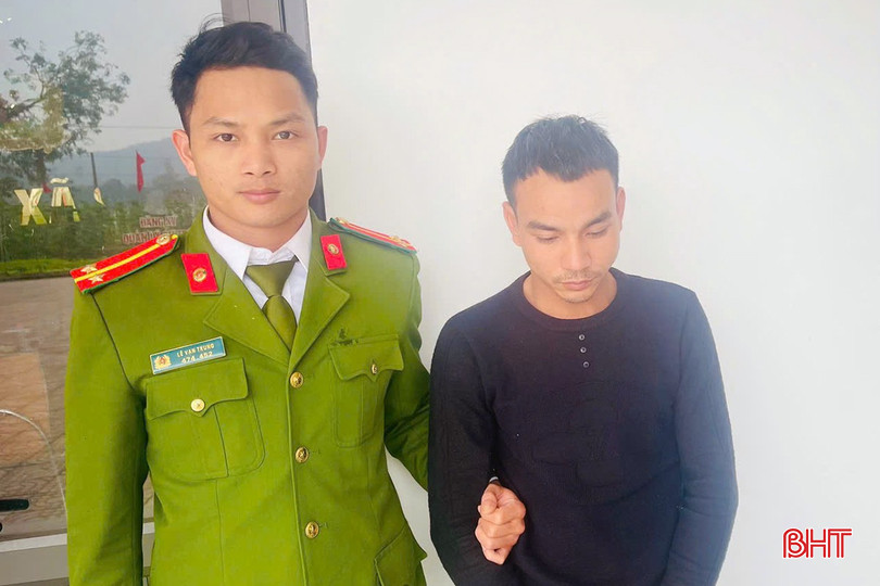 Công an bắt giữ đối tượng Hoàng Mạnh Cường