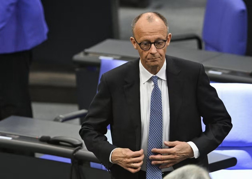 Ứng viên Thủ tướng Đức tiềm năng Frederich Merz (Ảnh: AFP). img-proxy.jpg