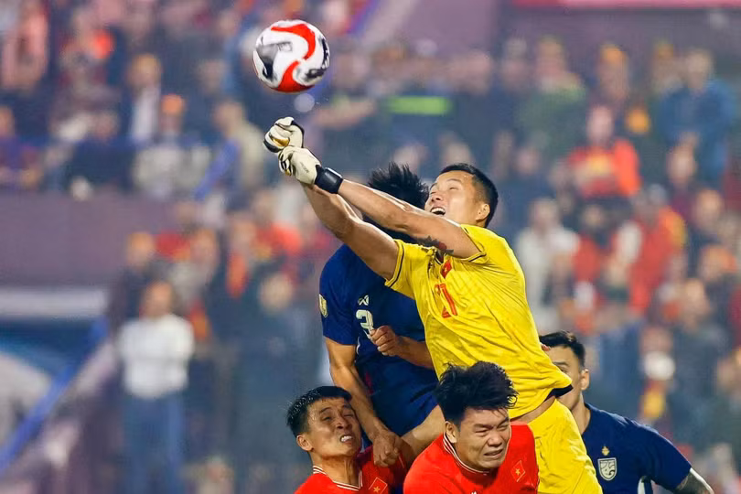 Xuân Son ghi bàn thứ 6 tại ASEAN Cup 2024. Ảnh: Bảo Ngọc, Anh Tiến.