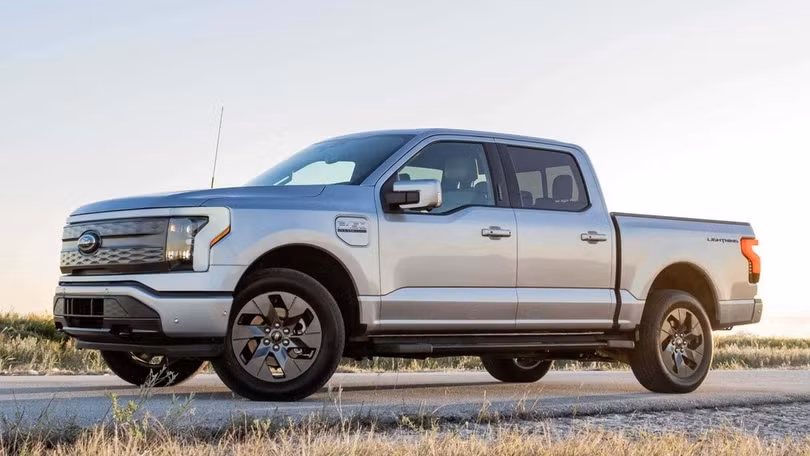 F-series, dòng xe bán tải bán chạy nhất của Ford, đã có phiên bản thuần điện từ năm 2021 (Ảnh: Motor1).