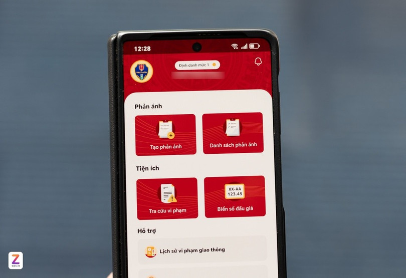 Cập nhật phiên bản mới nhất của VNeTraffic. Ảnh: Xuân Sang.