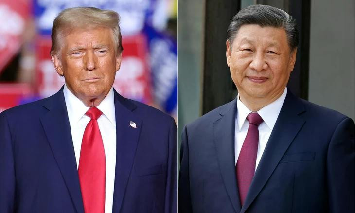 Tổng thống Mỹ Donald Trump và Chủ tịch Trung Quốc Tập Cận Bình - Ảnh: AFP