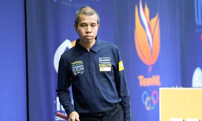 Cơ thủ số một Việt Nam, Trần Quyết Chiến. Ảnh: Ton Smilde