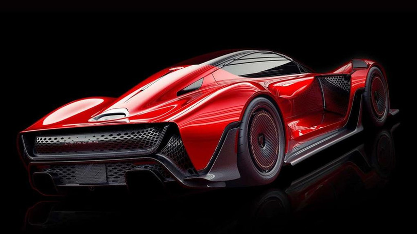 Czinger 21C VMax: Đây là thương hiệu đến từ California, Mỹ, không mấy quen thuộc trên thị trường. 21C VMax là bản nâng cấp của mẫu 21C ra mắt vào năm 2021. VMax sở hữu động cơ V8 2.88L tăng áp kép, cho công suất cực đại 1.350 mã lực. Xe có khả năng tăng tốc 0-97km/h trong 1,9 giây và đạt tốc độ tối đa 407km/h (Ảnh: Czinger).