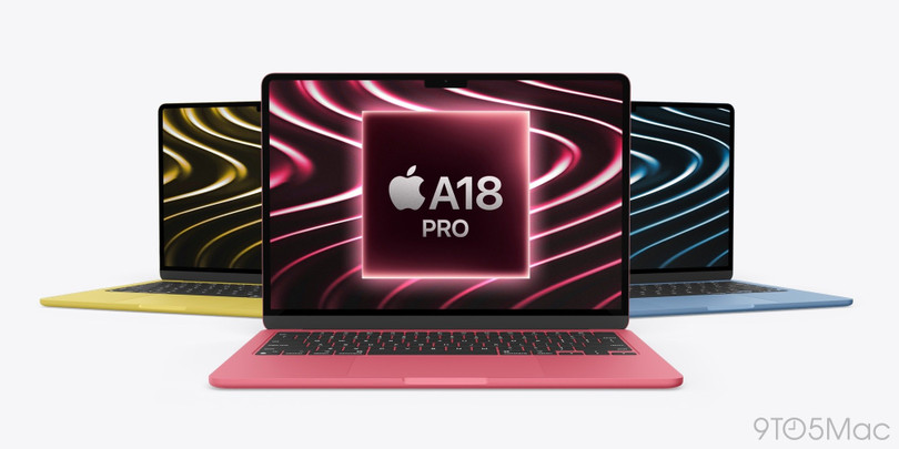 Ảnh dựng MacBook giá rẻ dựa trên tin đồn. Ảnh: 9to5Mac. Ảnh dựng MacBook giá rẻ dựa trên tin đồn. Ảnh: 9to5Mac.