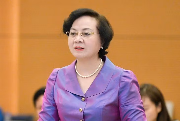 Bộ trưởng Bộ Nội vụ Phạm Thị Thanh Trà - Ảnh: GIA HÂN