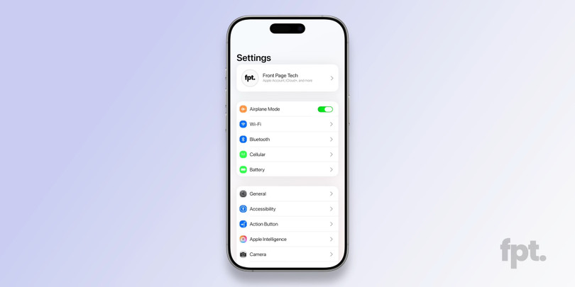 Những thay đổi về giao diện cũng mở rộng sang ứng dụng Settings. Trước đó, Prosser đã chia sẻ ảnh dựng của app Camera trên iOS 19 với thiết kế mới.