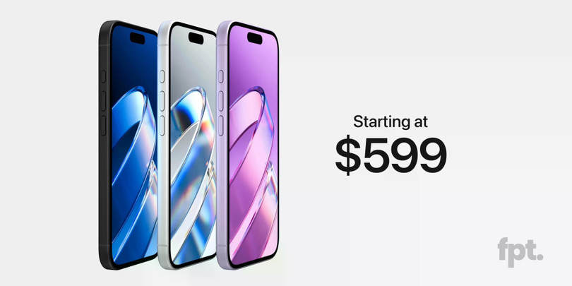 iPhone 17e dự kiến có giá khởi điểm 600 USD cho tùy chọn bộ nhớ 256 GB. Năm ngoái, iPhone 16e có giá 600 USD cho bộ nhớ 128 GB. Điều này đồng nghĩa người dùng sẽ được trải nghiệm nhiều tính năng mới, bộ nhớ cao hơn khi mua iPhone 17e mà không phải trả thêm tiền.