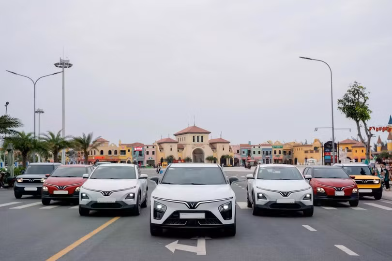 VinFast hiện sở hữu danh mục đa dạng các mẫu xe thuần điện. Ảnh: VinFast.