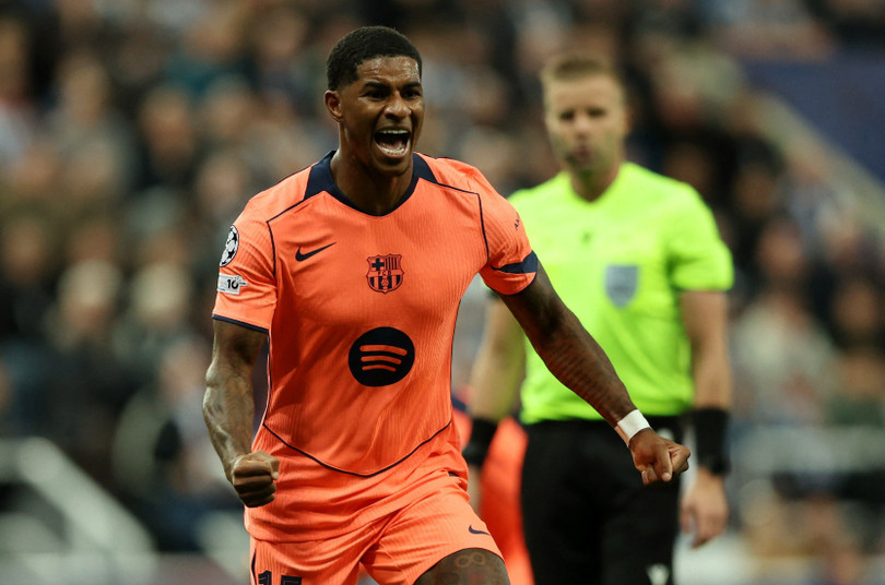 Rashford thăng hoa trong ngày Lamine Yamal không thể ra sân.