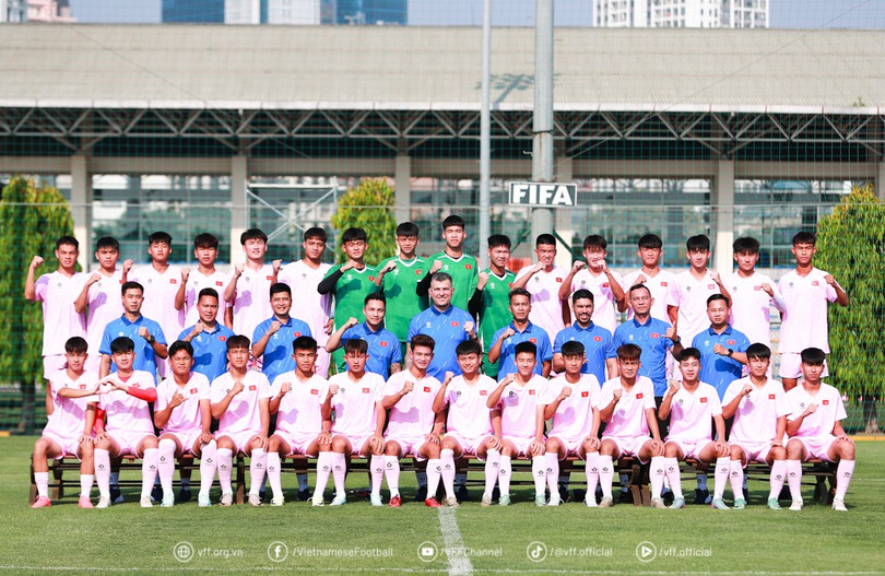 U16 Việt Nam sẽ bắt đầu hành trình ở giải giao hữu tại Trung Quốc vào ngày 28/5 (Ảnh: VFF). img-0696.jpg