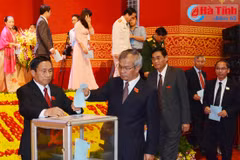 Bầu 21 đại biểu chính thức dự Đại hội toàn quốc lần thứ XII của Đảng