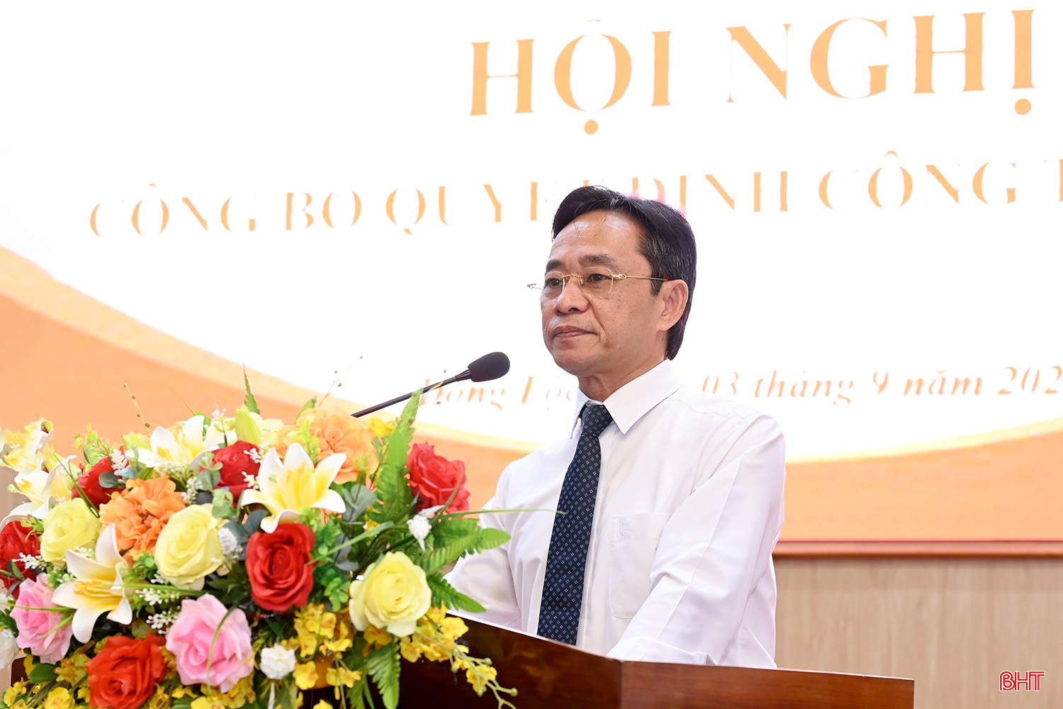 Phó Bí thư Thường trực Tỉnh ủy Trần Thế Dũng phát biểu giao nhiệm vụ. bqbht_br_dsdc-4394.jpg