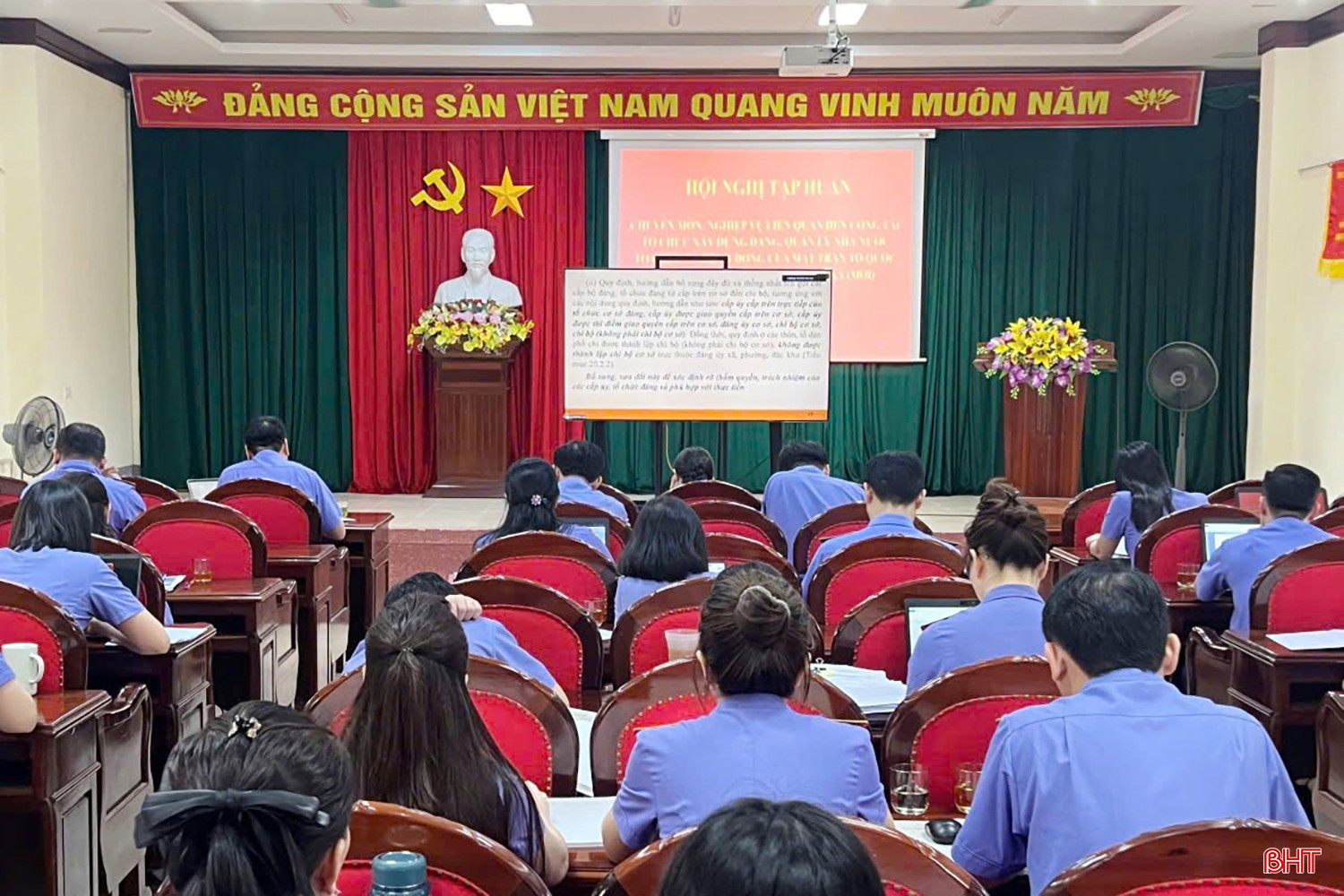 Đại biểu điểm cầu Viện Kiểm sát Nhân dân tỉnh. bqbht_br_vks.jpg