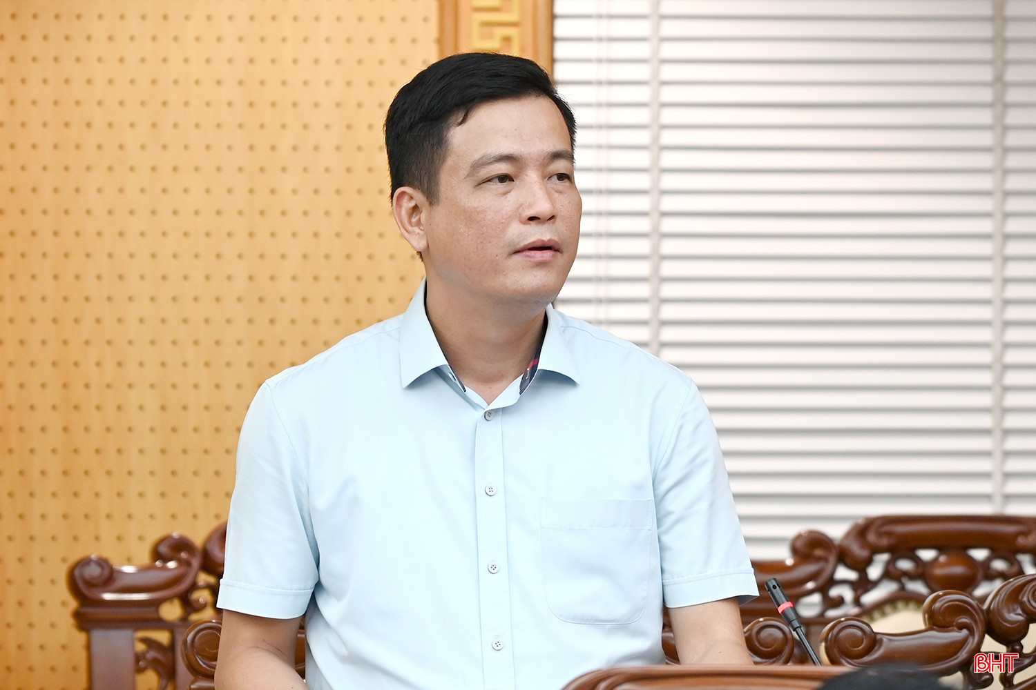 Bí thư Huyện ủy Đức Thọ Nguyễn Thành Đồng góp ý các nội dung tại cuộc họp. bqbht_br_dsc-6049-copy.jpg