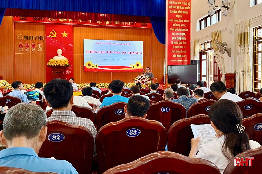 Trong các cuộc họp, sinh hoạt, xã Mai Phụ lồng ghép tuyên truyền kết quả đại hội Đảng bộ xã. bqbht_br_528640425-3178864728937007-5130277158419218726-n.jpg
