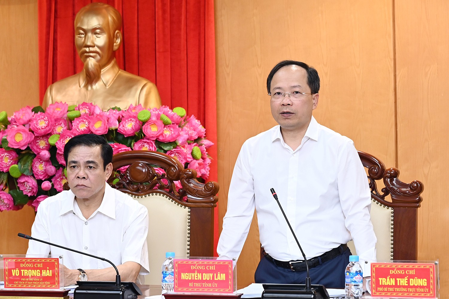 Bí thư Tỉnh ủy Nguyễn Duy Lâm phát biểu kết luận. dsc-4ddd971-8128.jpg