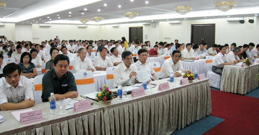 Toàn cảnh hội nghị báo cáo viên các tỉnh, thành phố phía Bắc Toàn cảnh hội nghị báo cáo viên các tỉnh, thành phố phía Bắc