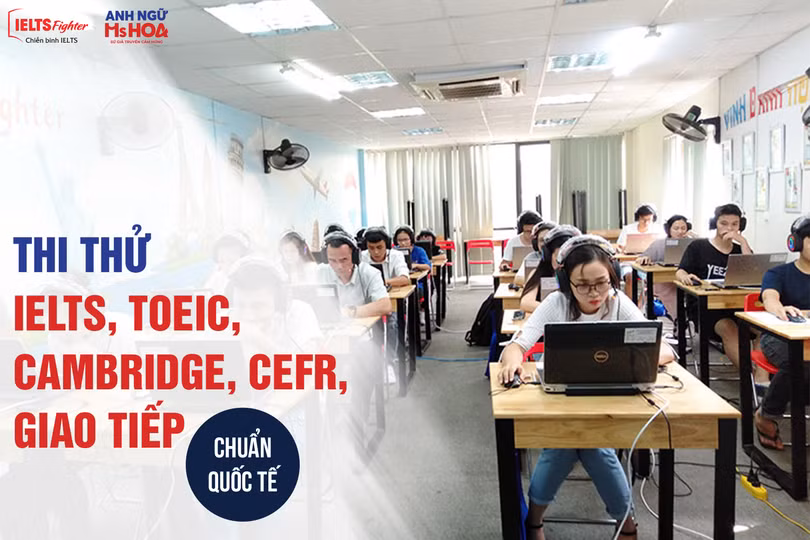 IELTS Fighter và Anh ngữ Ms Hoa tổ chức test miễn phí và tặng nhiều học bổng tại Hà Tĩnh