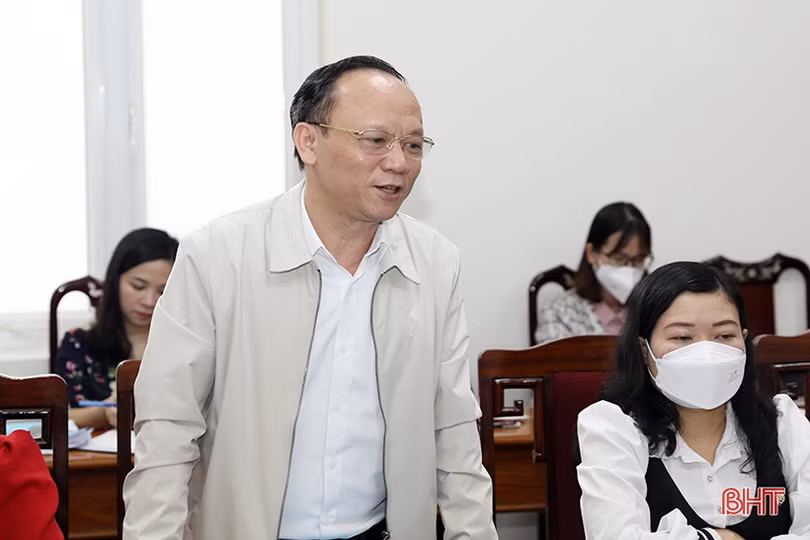 Thị xã Kỳ Anh cần ưu tiên nguồn lực đầu tư cơ sở vật chất, thu hút giáo viên có chất lượng cao