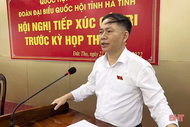 Cử tri Đức Thọ kiến nghị Quốc hội các vấn đề về nông nghiệp, nông thôn