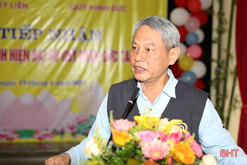 Quỹ Minh Đức - Formosa Hà Tĩnh trao tặng phòng học máy tính cho Trường Tiểu học Kỳ Liên