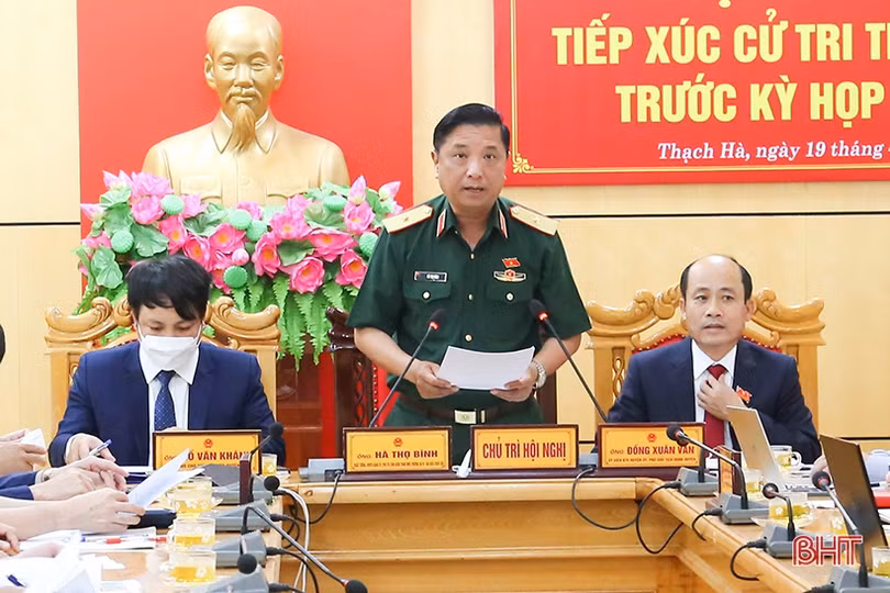 Cử tri Thạch Hà “gửi” băn khoăn về dự án khai thác mỏ sắt Thạch Khê đến đại biểu Quốc hội