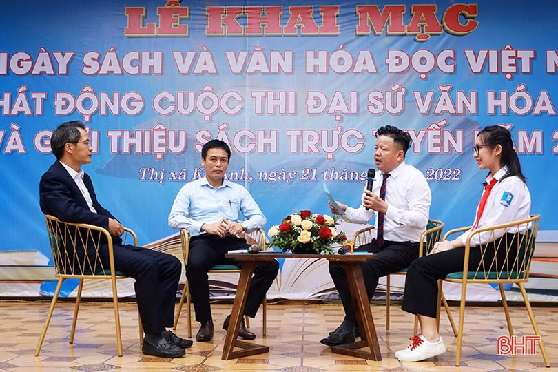 Nhiều hoạt động ý nghĩa nhân Ngày sách và Văn hóa đọc Việt Nam tại Hà Tĩnh