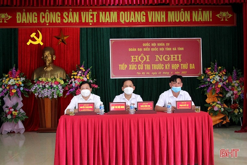Cử tri Hương Sơn quan tâm đến đầu tư cơ sở hạ tầng đối với xã sáp nhập