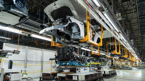 Mazda CX-60 2023 bắt đầu được sản xuất