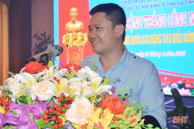 Khu kinh tế tỉnh Hà Tĩnh phát động phong trào thi đua Tháng Công nhân