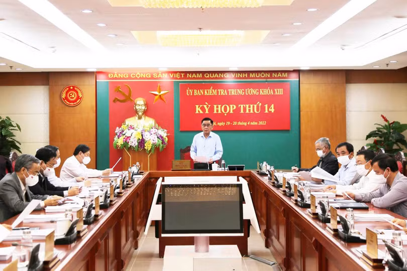 Thông cáo báo chí Kỳ họp thứ 14 của Ủy ban Kiểm tra Trung ương 