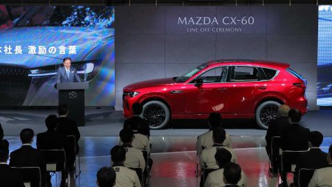 Mazda CX-60 2023 bắt đầu được sản xuất