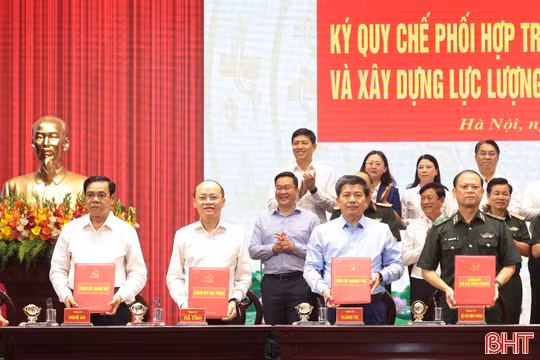 Đảng ủy Bộ đội Biên phòng Việt Nam ký quy chế phối hợp với 30 tỉnh ủy, thành ủy có biên giới