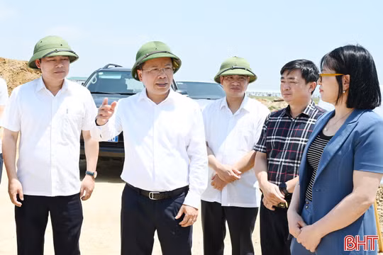 Bí thư Tỉnh ủy Nguyễn Duy Lâm: Đẩy nhanh tiến độ xây dựng KCN Gia Lách mở rộng