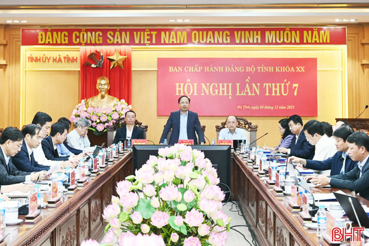 Ban Chấp hành Đảng bộ tỉnh đánh giá kết quả KT-XH năm 2025 