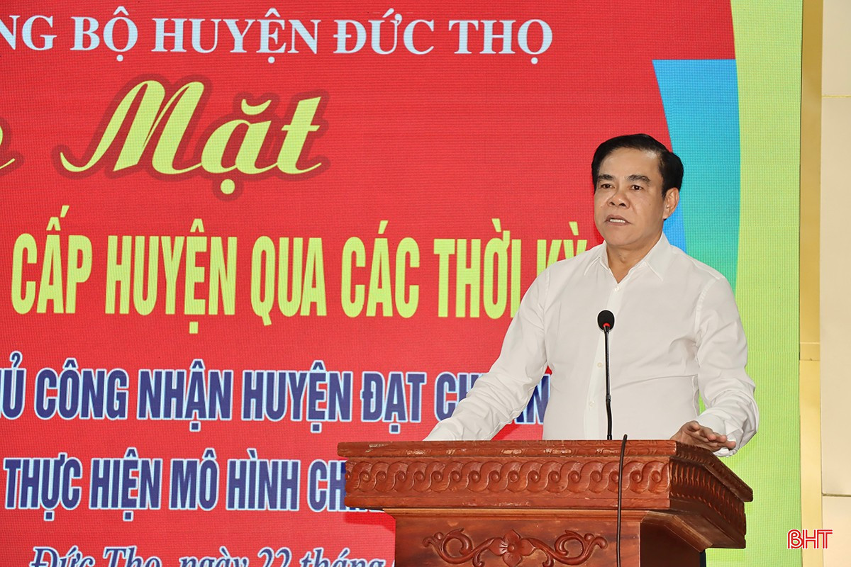 Chủ tịch UBND tỉnh Võ Trọng Hải phát biểu tại buổi lễ. bqbht_br_p4.jpg