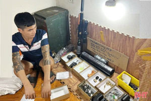 33 đối tượng trong đường dây sản xuất, buôn bán vũ khí liên tỉnh bị tóm gọn