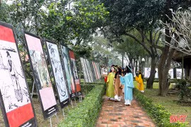 Trải nghiệm mới tại Khu lưu niệm Đại thi hào Nguyễn Du