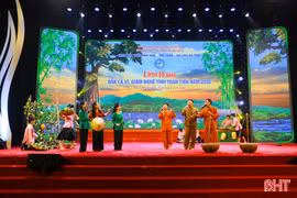 Đặc sắc lễ khai mạc Liên hoan Dân ca Ví, Giặm Nghệ Tĩnh