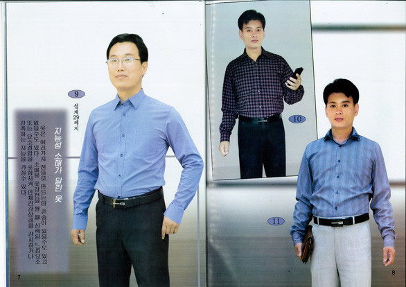 Triều Tiên trình làng trang phục ăn được khi đói