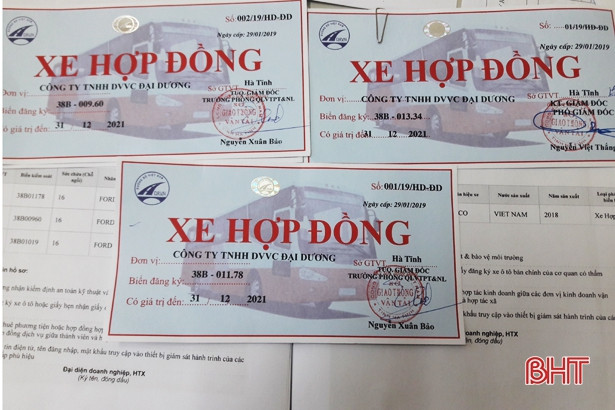 364 đơn vị vận tải được cấp giấy phép kinh doanh