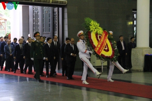 Lễ viếng, lễ truy điệu đồng chí Nguyễn Đức Bình theo nghi thức cấp Nhà nước