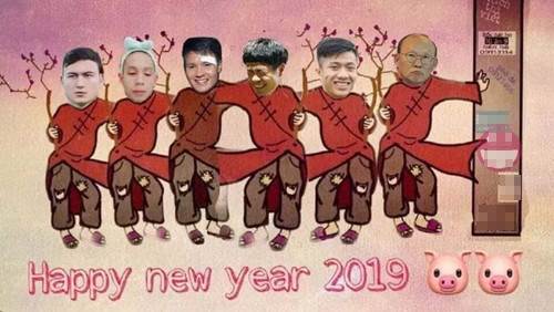 Ảnh chế ĐT Việt Nam về quê ăn Tết hot nhất tuần qua